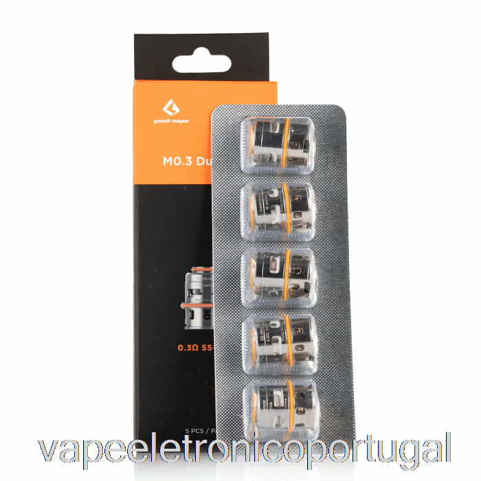 Vape Eletrônico Geek Vape M Bobinas De Substituição 0,3ohm M Bobina Dupla